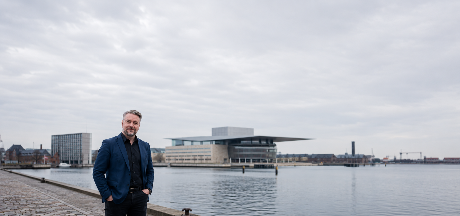 Claus Dietz ved Københavns Inderhavn som ledelsescoach i København